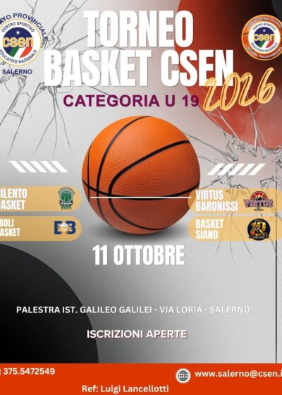 Torneo basket Under 19 11 ottobre