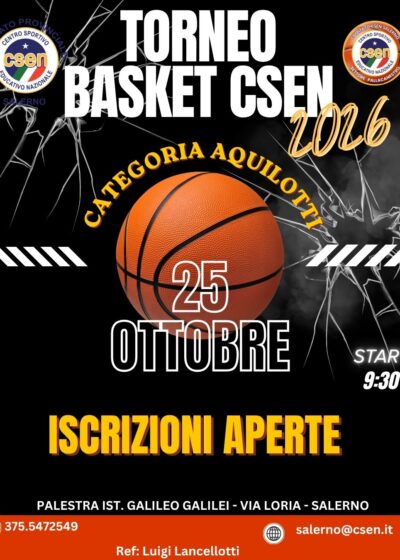 Torneo basket Aquilotti 25 ottobre