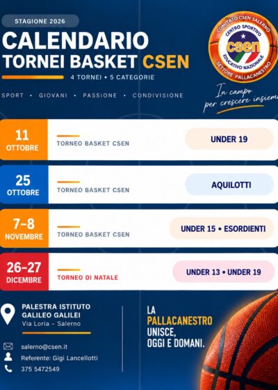 Calendario basket 2026